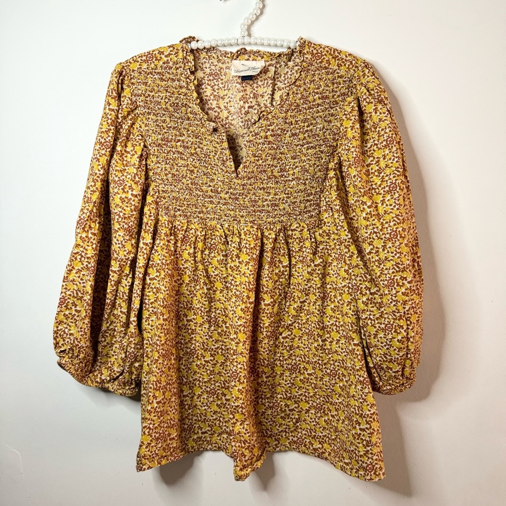 Universal Thread Micro Floral Blouse - image 1